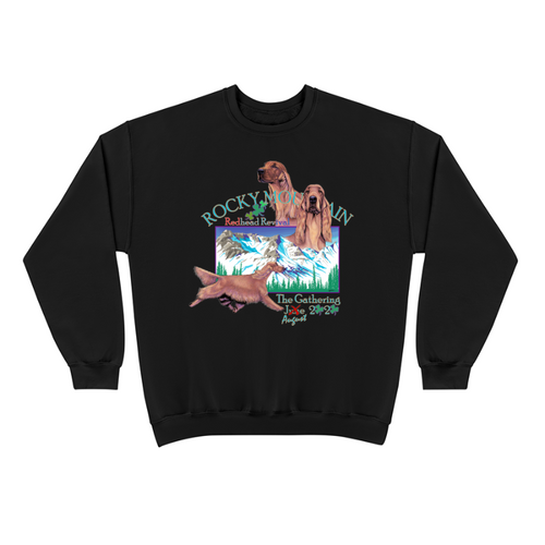 Irish Setter! “Rocky Mountain Revival” Design on a Gildan - 18000 - Heavy Blend Sweatshirt (Unisex)
