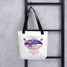 Load image into Gallery viewer, Boston Terrier Club of San Diego Fireworks Tote bag