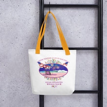 Load image into Gallery viewer, Boston Terrier Club of San Diego Fireworks Tote bag