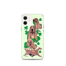 Load image into Gallery viewer, Irish Setter with Shamrocks iPhone Case