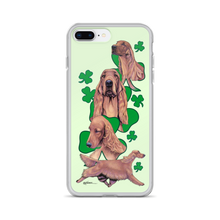 Load image into Gallery viewer, Irish Setter with Shamrocks iPhone Case