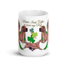 Load image into Gallery viewer, Beautiful! Irish Setter Collectable Coffee Mug!  Available in 2 Sizes