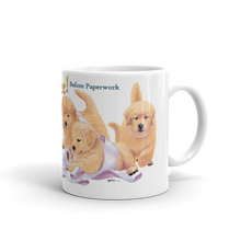 Load image into Gallery viewer, Cute! Collectable Golden Retriever Puppies Coffee Mug! Available in 2 Sizes