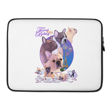 Load image into Gallery viewer, Amazing French Bulldog Design on a Laptop Sleeve