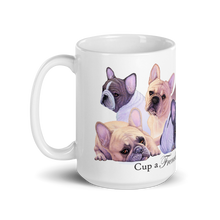 Load image into Gallery viewer, Adorable French Bulldog Collectable Coffee Mug! Available in 2 sizes