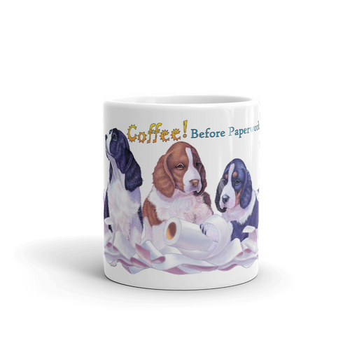 Adorable!! English Springer Spaniel Collectable Coffee Mug Available in 2 Sizes