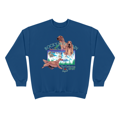 Irish Setter Rocky Mountain Revival Design on a Gildan - 18000 - Heavy Blend Sweatshirt (Unisex)