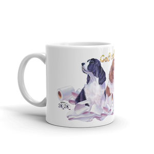 Adorable!! English Springer Spaniel Collectable Coffee Mug Available in 2 Sizes