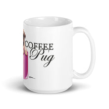 Load image into Gallery viewer, Cute!! Collectable "I Love My Coffee.. Pug" Design on a Coffee Mug, Available in 2 Sizes