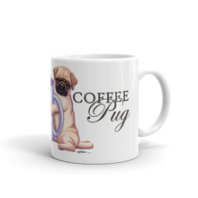 Load image into Gallery viewer, Cute! "I Love My Coffee...Pug" Collectable Coffee Mug, Available in 2 sizes