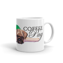Load image into Gallery viewer, Cute! "I Love My Coffee...Pug" Collectable Coffee Mug Available in 2 sizes