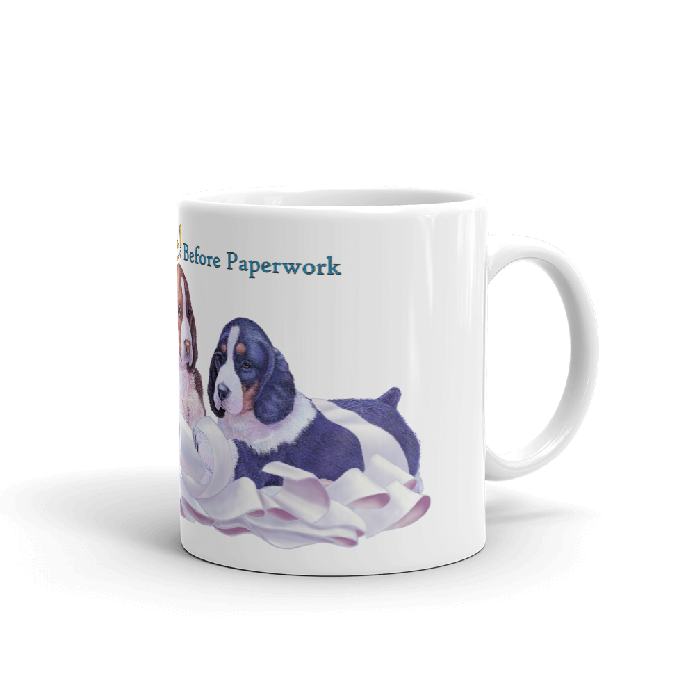 Adorable!! English Springer Spaniel Collectable Coffee Mug Available in 2 Sizes