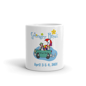 English Springer Spaniel "Springer Break", Lodi or Bust! Coffee Mug 2 Sizes