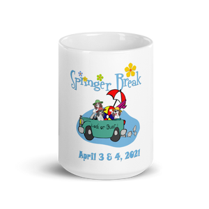 English Springer Spaniel "Springer Break", Lodi or Bust! Coffee Mug 2 Sizes